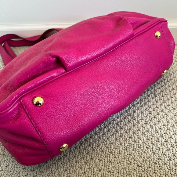 Michael Kors Fuchsia Fulton tote large leather handbag - Picture 7 of 13